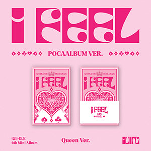 (G)I-DLE - 6th Mini Album : [I feel] PocaAlbum Ver. (Random Version)