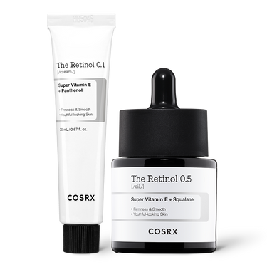 COSRX The Retinol Cream+Oil Duo Set