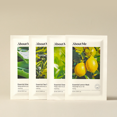 AboutMe Essential mask sheets 22ml [4 Type]