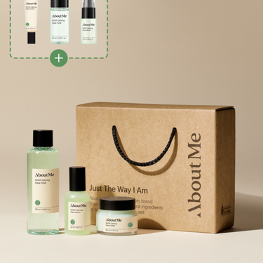 AboutMe Forest Calming Aqua Skincare Set (Toner+Serum+Cream)