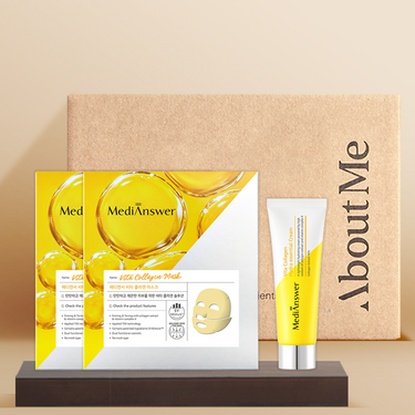 MediAnswer Vita Collagen Mask Sheet 10p + Cream Set