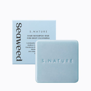 S.NATURE Seaweed Hair Shampoo Bar (20g/100g)