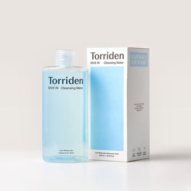 Torriden Dive in low Molecular hyaluronic acid Cleansing Water 400ml