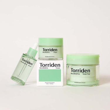 Torriden Balanceful Serum 50ml + Cream 80ml + Toner Pad 60P