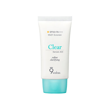 9wishes Dermatic clear sunscreen 50ml