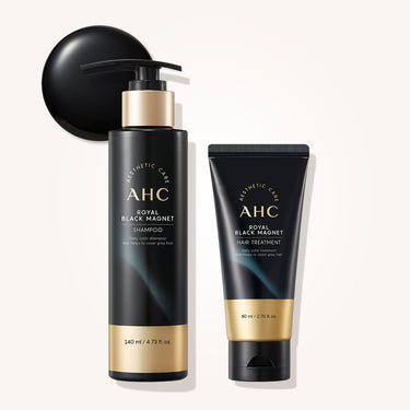 AHC Royal Black Magnet Shampoo 140ml & Treatment 80ml