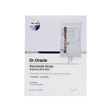 Dr.Oracle Niacinamide Recipe Brightening White Mask 25ml*10P