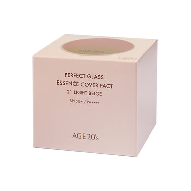 AGE 20's Perfect Glass Essence Cover Pact 12.5g + Refill