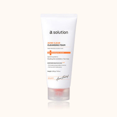 asolution Acne Clear Cleansing Foam 200g