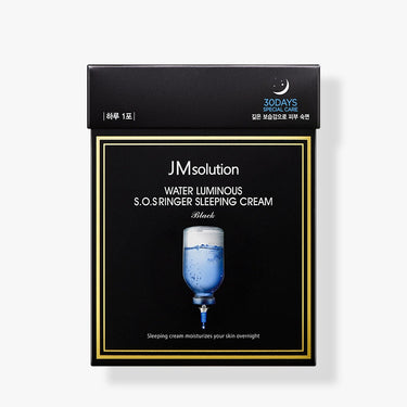 JM Solution Water Luminous S.O.S Ringer Sleeping Cream Black 4ml*30P