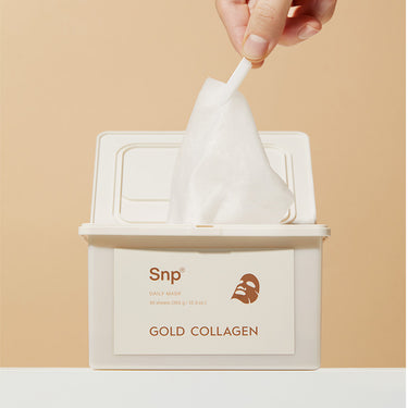 SNP Gold Collagen Daily Mask Sheet 30P