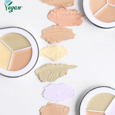 Dear.A Perfect Cover Paleta Corrector + Puff Special Set 3 Opciones