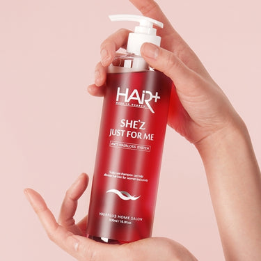 HAIR+ She'z Women's Hair Loss Shampoo (100ml/500ml)