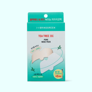 BRINGGREEN Tea Tree Cica Pore Nose Pack (3P/10p)
