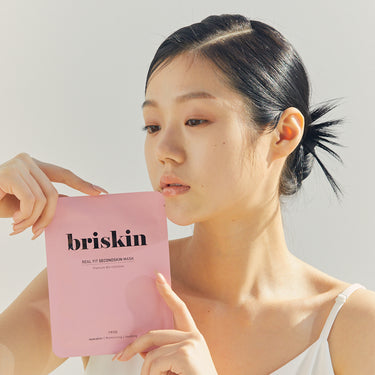 Briskin Real Fit Second Skin Bioselulose Mask [Moisture] 10P