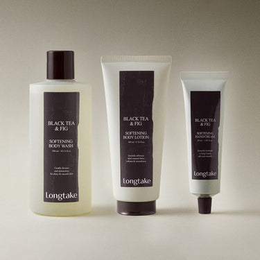 Longtake Body 3pcs Set (Body Lotion+Wash+Hand Cream)