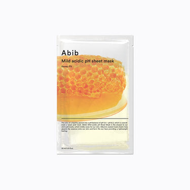Abib Mascarilla en hoja con pH ácido suave Honey Fit 1 unidad