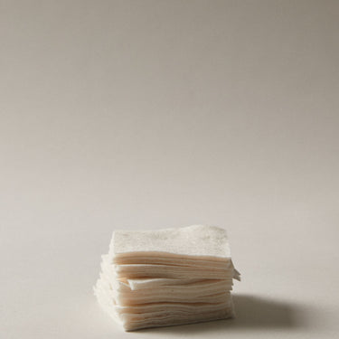 AROMATICA 100% Unbleached cotton squares 100EA