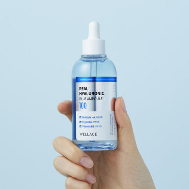 WELLAGE Real Hyaluronic Blue 100 Ampoule 100ml