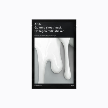 Abib Gummy Sheet Mask Collagen Milk Sticker 27ml