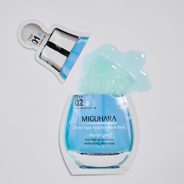 MIGUHARA 2Step Aqua Balance Mask Pack 5P