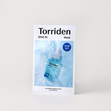 Torriden Dive in low Molecule Hyaluronic Acid Mask Sheet 27ml (1P/10P)