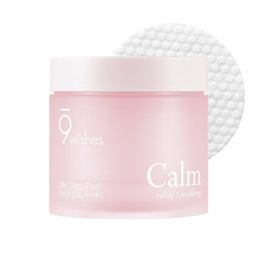 9wishes pH Calm Cica Toner Pads 70 Sheets AniMelodic