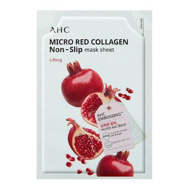 AHC Micro Red Collagen Non-Slip Mask Sheet 1 Sheet AniMelodic