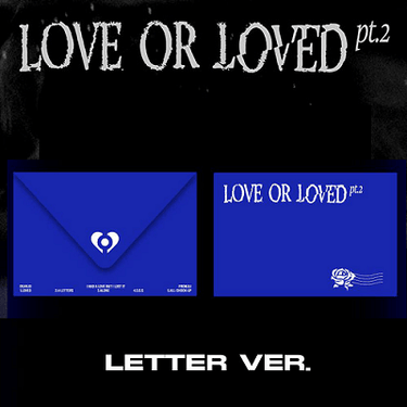 B.I ALBUM LOVE OR LOVED PART.2 ASIA LETTER VER. AniMelodic