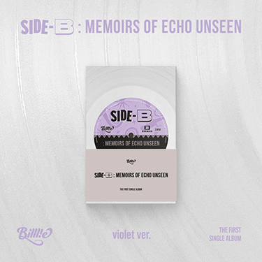 BILLLIE 1ST SINGLE ALBUM SIDE-B : MEMOIRS OF ECHO UNSEEN POCA ALBUM | 2 ALBUMS SET AniMelodic