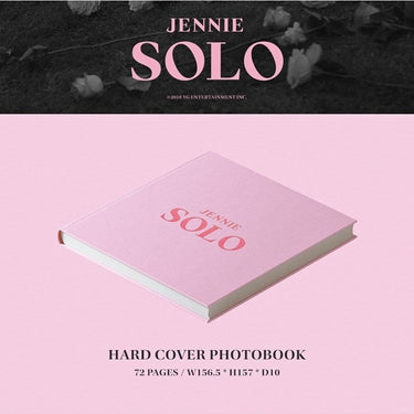 BLACKPINK(Jennie) - 1st Single Album : SOLO (Photobook + CD) AniMelodic