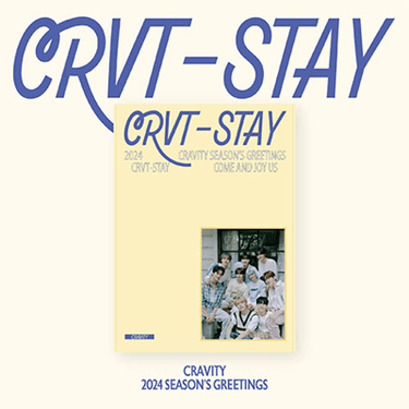 CRAVITY 2024 SEASON'S GREETINGS CRVT-STAY | KPOP USA EXCLUSIVE SELFIE PHOTOCARD INCLUDED (RANDOM 1 OUT OF 9) [PRE] AniMelodic