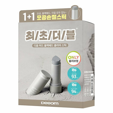 Deeom Mud Blackhead Clear Stick 1+1 Double Pack AniMelodic