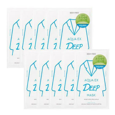 Dewytree Aqua EX Deep Mask Sheet 10 Blatt