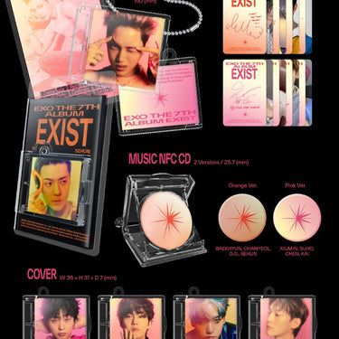 EXO - 7th Full Album : EXIST [Select Member] - Smart ver. AniMelodic