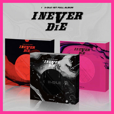(G)I-DLE - 1st Full Album : I NEVER DIE [Select Version]  *Poster X AniMelodic