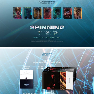 GOT7 - Mini Album : SPINNING TOP : BETWEEN SECURITY & INSECURITY AniMelodic