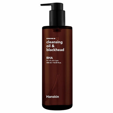 Hanskin Cleansing Oil & Blackhead BHA for Oily Skin 300mL AniMelodic