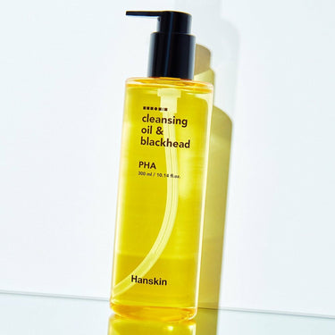 Hanskin Cleansing Oil & Blackhead PHA for Sensitive Skin 300mL AniMelodic