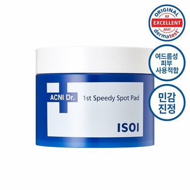 ISOI Acni Dr. 1st Speedy Spot Pad 60 Pads AniMelodic