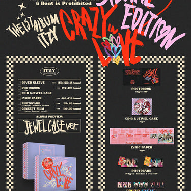 ITZY - 1st Full Album : CRAZY IN LOVE AniMelodic