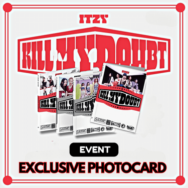 ITZY ALBUM KILL MY DOUBT STANDARD VER.- 4 ALBUMS SET | INCLUDES POB PHOTOCARD (RANDOM 1 OUT OF 5) AniMelodic