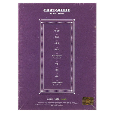IU - 4th Mini Album : CHAT-SHIRE AniMelodic