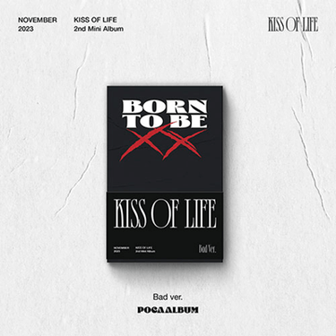 KISS OF LIFE 2ND MINI ALBUM BORN TO BE XX POCA ALBUM | 2 ALBUMS SET AniMelodic