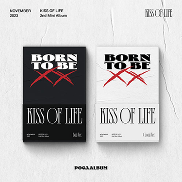 KISS OF LIFE 2ND MINI ALBUM BORN TO BE XX POCA ALBUM AniMelodic