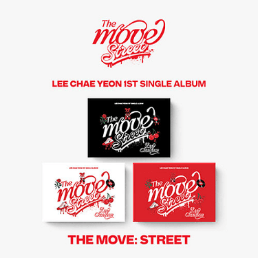 LEE CHAEYEON 1ST SINGLE ALBUM THE MOVE : STREET POCA ALBUM | 3 ALBUMS SET AniMelodic
