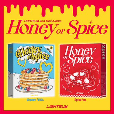 LIGHTSUM 2ND MINI ALBUM HONEY OR SPICE | 2 ALBUMS SET AniMelodic