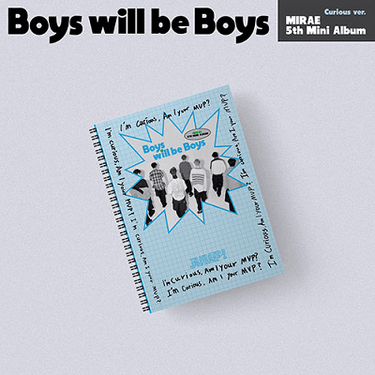 MIRAE 5TH MINI ALBUM BOYS WILL BE BOYS | 3 ALBUMS SET AniMelodic