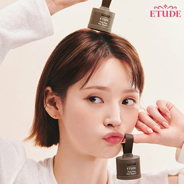 [NEW] ETUDE Pang Pang Hair Shadow 3.5g [Dark Brown/Light Brown/Black] AniMelodic