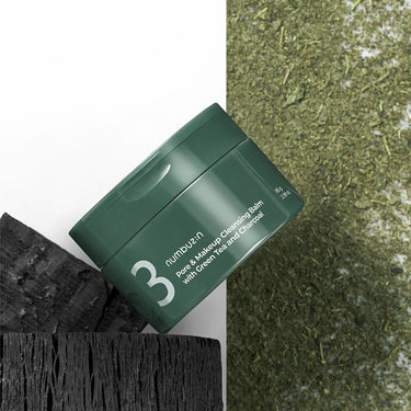 [NEW] numbuzin No. 3 Pore & Makeup Cleansing Balm with Green Tea and Charcoal 85g AniMelodic